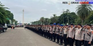 Polisi Turunkan 1.541 Personel Untuk Amankan Aksi Demo Ojek Online