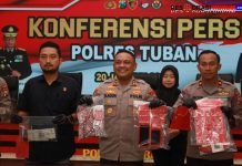 Polres Tuban Ungkap Kasus Curanmor dan Narkoba, 8 Motor Dikembalikan ke Pemilik