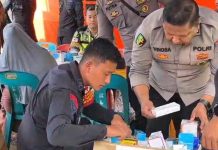 Polri Hadirkan Layanan Kesehatan bagi Warga Terdampak Bencana di Aceh Tengah