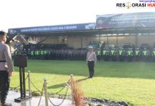 Polres Mojokerto Kota Gelar Apel Operasi Keselamatan Semeru 2026, Fokus Wujudkan Lalin Aman dan Nyaman