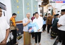 Tutup Safari Ramadan di Aceh, Mendagri Tito Salat Subuh di Masjid Raya Baiturrahman