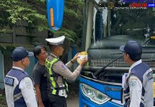 Operasi Keselamatan Semeru 2026 Polres Mojokerto Kota Pastikan Kelaikan Angkutan Umum