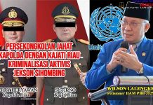 Berulangkali Mangkir dari Persidangan Jekson Sihombing, Wilson Lalengke: Ini Persekongkolan Jahat Kapolda dengan Kajati Riau