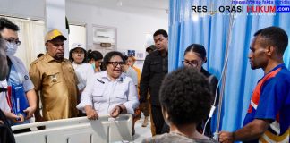 Wamendagri Ribka Haluk Sidak RSUD Yowari, Tekankan Perbaikan Layanan dan Manajemen