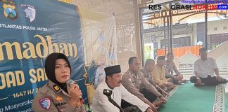 Ditlantas Polda Jatim Gelar Ramadhan Road Safety di Sidoarjo, Ajak Warga Tertib Berlalu Lintas Jelang Mudik