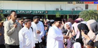 Kasatgas Tito Bersama Presiden Laksanakan Salat Idulfitri di Kabupaten Aceh Tamiang