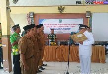 Tingkatkan Kinerja Perangkat Desa, Pemdes Manaruwi Lakukan Pergeseran Jabatan