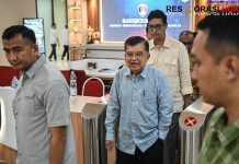 Jusuf Kalla Datangi Bareskrim Laporkan Dugaan Pencemaran Nama Baik