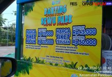 Harga Tiket Ranting Sewu Park Pandaan, Mulai Rp 15.000