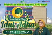 Direktur dan Civitas Hospitalia RSUD Bangil Mengucapkan Selamat Hari Raya Idul Adha 1447 H / 2026 M