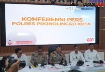Polres Probolinggo Kota Amankan 9 Tersangka Pengedar Sabu