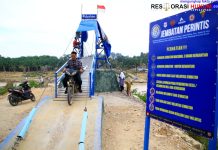 Jembatan Gantung Lubuk Sidup Hidupkan Kembali Akses dan Ekonomi Warga Aceh Tamiang
