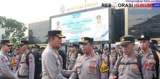 Ribuan Personel Diterjunkan, Polresta Sidoarjo Kawal Pilkades Serentak di 80 Desa