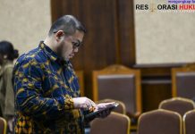 Ibrahim Arief Jalani Sidang Putusan Kasus Chromebook