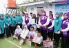 Ketum Posyandu Dorong Pemulihan Warga Huntara Aceh Utara Lewat Bansos dan Senam Sehat