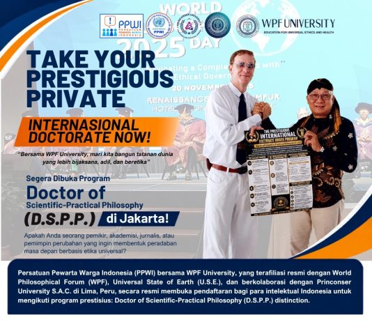 Raih Gelar Doktor Internasional Anda, Program D.S.P.P. Resmi Dibuka di Jakarta!
