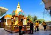 Sambut Hari Bhayangkara ke-80, Polres Malang Bersih-Bersih Vihara di Lawang