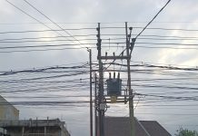 TRAFO PLN + HUTAN KABEL KEPUNG JALAN RAYA GENENGAN PAKISAJI, WARGA HIDUP DI BAWAH BAHAYA