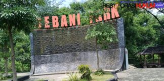 SIDAK WAYANG SEBANI WATERPARK – METERAN AIR “HIDUP” TAPI DEBIT DIDUGA DIKECILIN SEJAK OPERASI, BANGUNAN MEPET SUNGAI BRANTAS BELUM DIBONGKAR