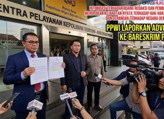 Buntut Intimidasi Ruang Redaksi, Wilson Lalengke Seret Kuasa Hukum Martin Tampubolon ke Mabes Polri