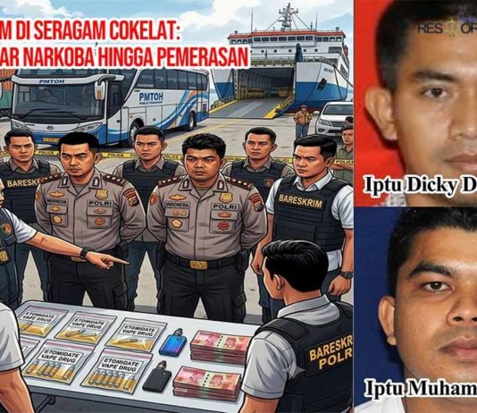 Noda Hitam di Seragam Cokelat: Bisnis Gelap Vape Etomidate dan Industri Pemerasan di Jantung Kepolisian