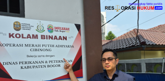 Kajari Kab. Bogor Bangun Kolam Binaan Koperasi Merah Putih, Sulap Lahan Kosong Jadi Mesin Pendapatan Pegawai dan Dukung Asta Cita Presiden