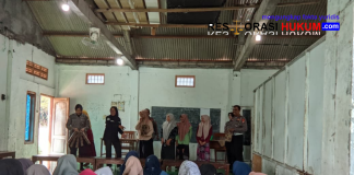 Polwan Polres Ngawi Gandeng Da’i Kamtibmas Edukasi Santri Cegah Perilaku Kekerasan