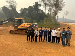 TIM GABUNGAN TINDAK LANJUTI PENYITAAN ASET, CEK LOKASI TAMBANG PT QSS DI KALIMANTAN BARAT