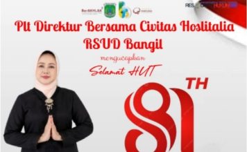 Segenap Keluarga Besar RSUD Bangil Mengucapkan Selamat HUT Ke-81 Kemerdekaan Republik Indonesia