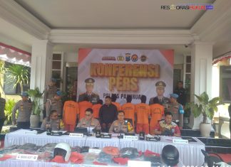 Polres Pasuruan Ungkap 5 Kasus Kekerasan di Jalur Malang–Surabaya, 7 Tersangka Diamankan