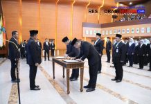 Mendagri Tito Karnavian Lantik Sejumlah Pejabat Kemendagri, Minta ASN Tingkatkan Kinerja
