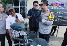 Polres Gresik Ungkap Curanmor, Seorang Petani Balongpanggang Senang Motornya Kembali