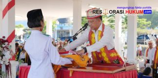 Mendagri Pimpin Upacara HUT Ke-81 Kemerdekaan RI di Manggarai Timur