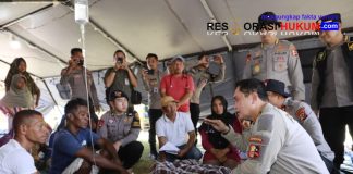 Astamaops Polri Cek Langsung Posko Pengungsi Gempa NTT, Siapkan Dukungan SAR hingga Layanan Medis