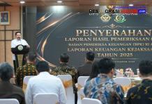 Kejaksaan RI Pertahankan WTP 10 Tahun Berturut-turut, Tindaklanjut Rekomendasi BPK Capai 94,8 Persen