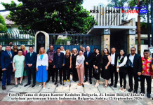 Menjelang Peringatan 70 Tahun Hubungan Diplomatik, Indonesia-Bulgaria Pererat Kemitraan Strategis