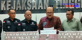Kejati Papua Eksekusi Uang Pengganti Rp26,36 Miliar dari Terpidana Korupsi Proyek Aerosport Mimika