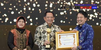 Kemendagri Raih Penghargaan BPS atas Pemanfaatan Data Statistik untuk Pembangunan Daerah