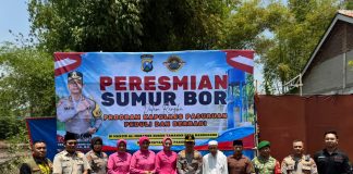 Peduli Kebutuhan Air Bersih, Polres Pasuruan Bangun Sumur Bor di Randugong
