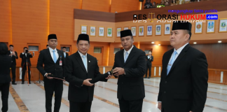 Tuntut Loyalitas dan Kinerja Mendagri Resmi Lantik Jajaran Pejabat Eselon I hingga Staf Khusus