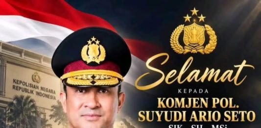 KOMJEN POL. SUYUDI ARIO SETO RESMI DILANTIK MENJADI KEPALA KEPOLISIAN NEGARA REPUBLIK INDONESIA