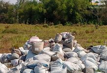DLH JOMBANG DIDUGA TUTUP MATA! Ratusan Karung Limbah B3 Abu Aluminium dari Industri Peleburan Jombang Dibuang Liar di Sawah Jetis Mojokerto – DLH Mojokerto Juga Bungkam