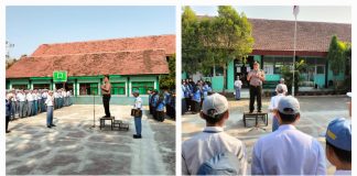Satbinmas Polres Pasuruan Jadi Pembina Upacara di SMKN Rembang, Tanamkan Disiplin dan Jauhi Kenakalan Remaja