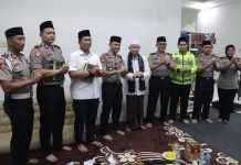 Kapolres Pasuruan Hadiri Pengajian Senenan di Ponpes Ngalah, Ajak Masyarakat Jaga Kamtibmas