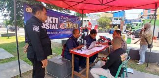 HUT Humas Polri ke-75, Polres Pasuruan Gelar Bakti Sosial Donor Darah di Bangil