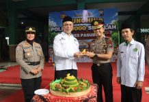 Polri Peduli Pendidikan, Kapolres Pasuruan Launching Polisi Jogo Sekolah di MAN 1 Pasuruan