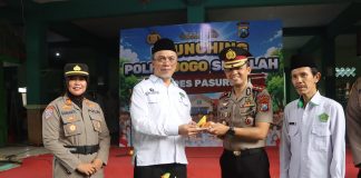 Polri Peduli Pendidikan, Kapolres Pasuruan Launching Polisi Jogo Sekolah di MAN 1 Pasuruan