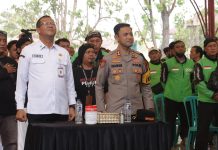 Silaturohmu Akbar Dengan Driver Ojol, Kapolres Pasuruan Sampaikan Pesan Kamtibmas Ingatkan Keselamatan