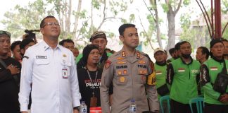 Silaturohmu Akbar Dengan Driver Ojol, Kapolres Pasuruan Sampaikan Pesan Kamtibmas Ingatkan Keselamatan