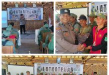 Satbinmas Polres Pasuruan Gelar Latkatpuan 2026, Tingkatkan Kesiapsiagaan dan Profesionalisme Linmas